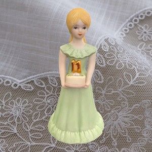 Enesco Growing Up Birthday Girls 11th Birthday Blonde 1981